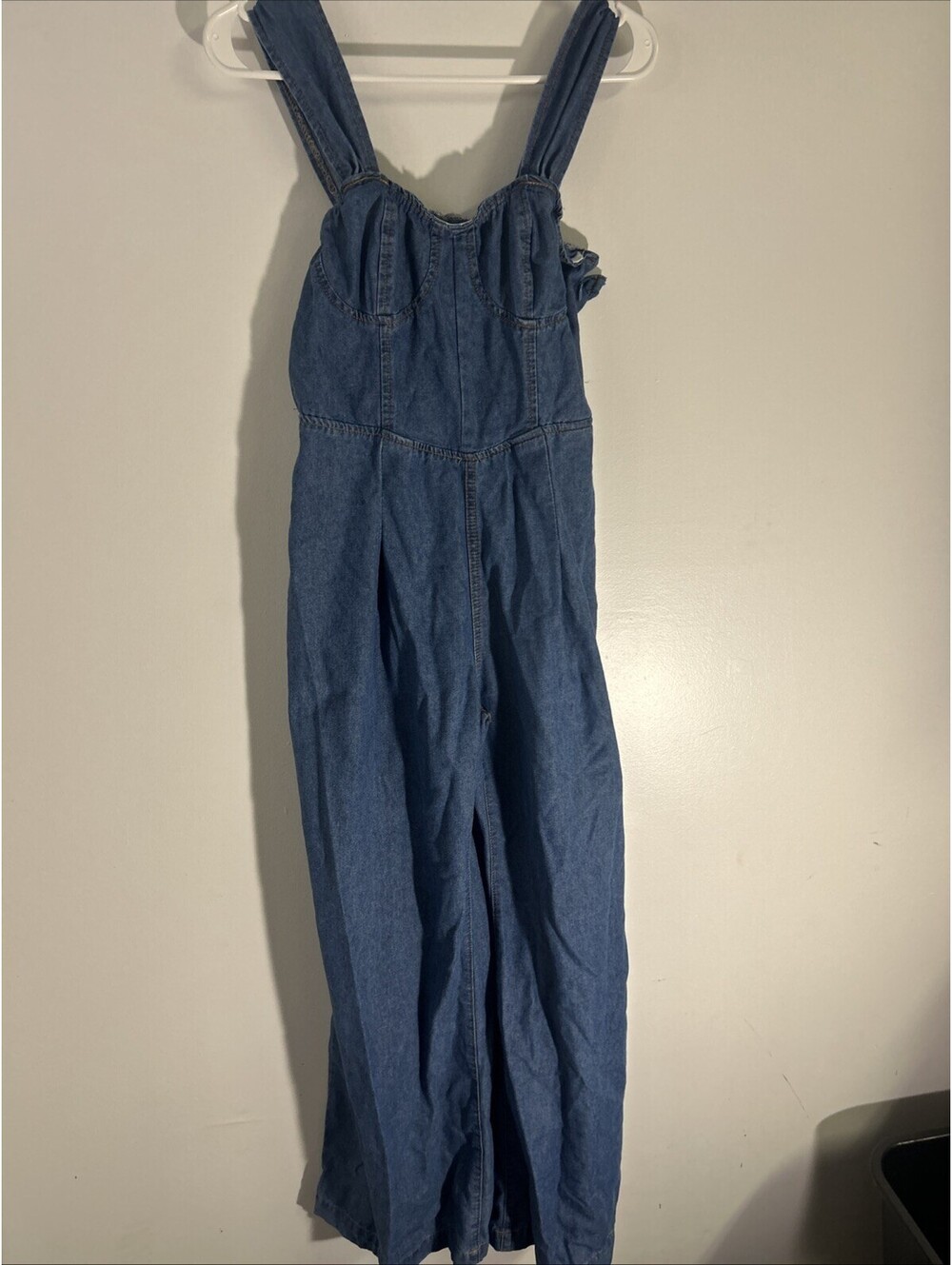 SHEIN 0xl Blue Jean One Piece Overalls